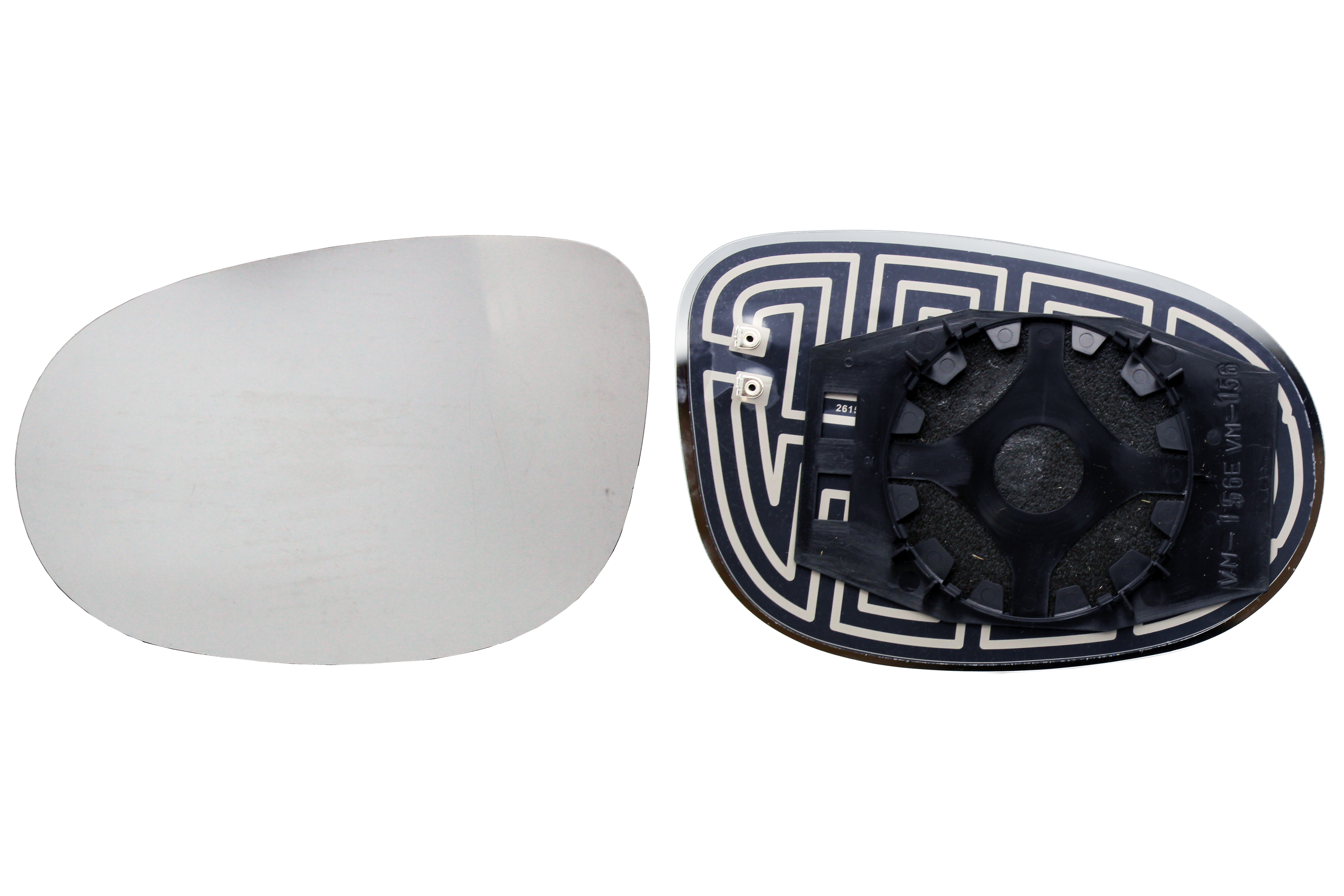 ALKAR Spejlglas, udvendig spejl 6431927 venstre for LANCIA FIAT