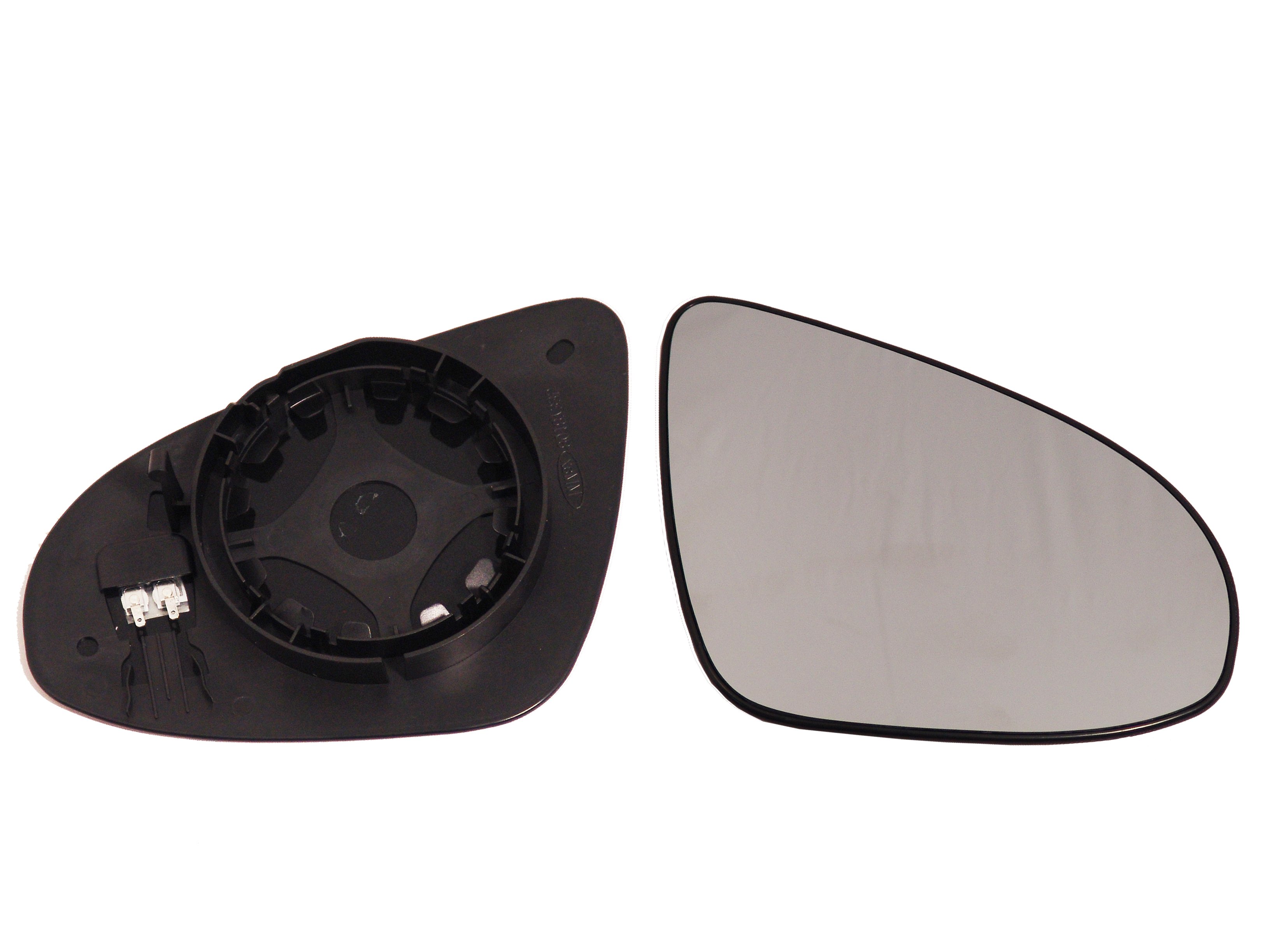 ALKAR Spejlglas, udvendig spejl 6432873 højre for PEUGEOT TOYOTA