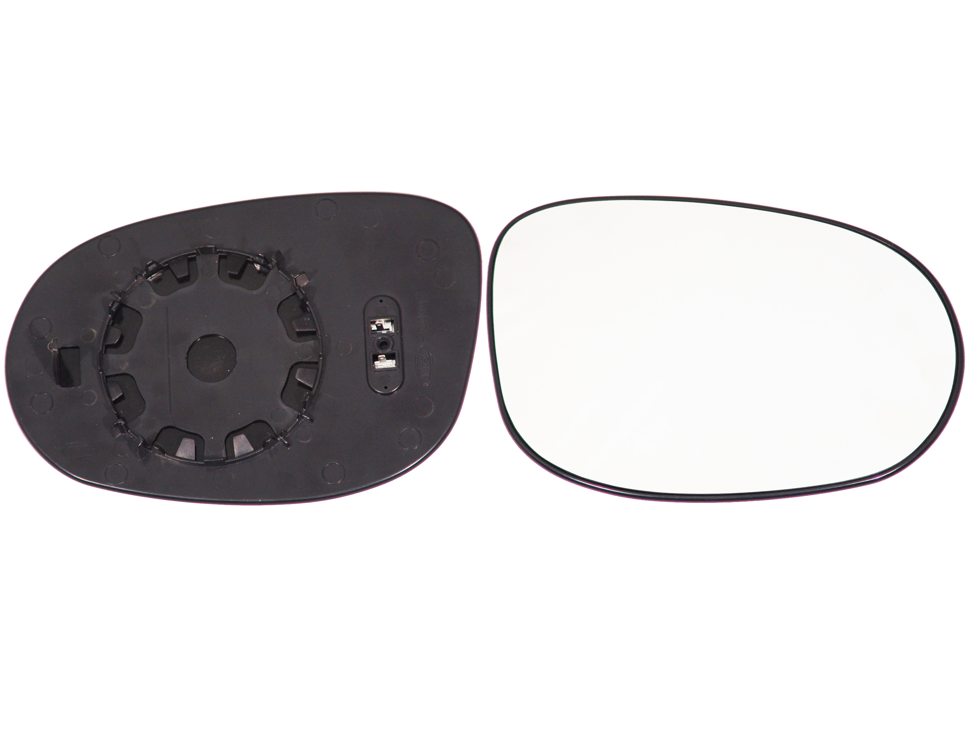 ALKAR Spejlglas, udvendig spejl 6432402 højre for FORD