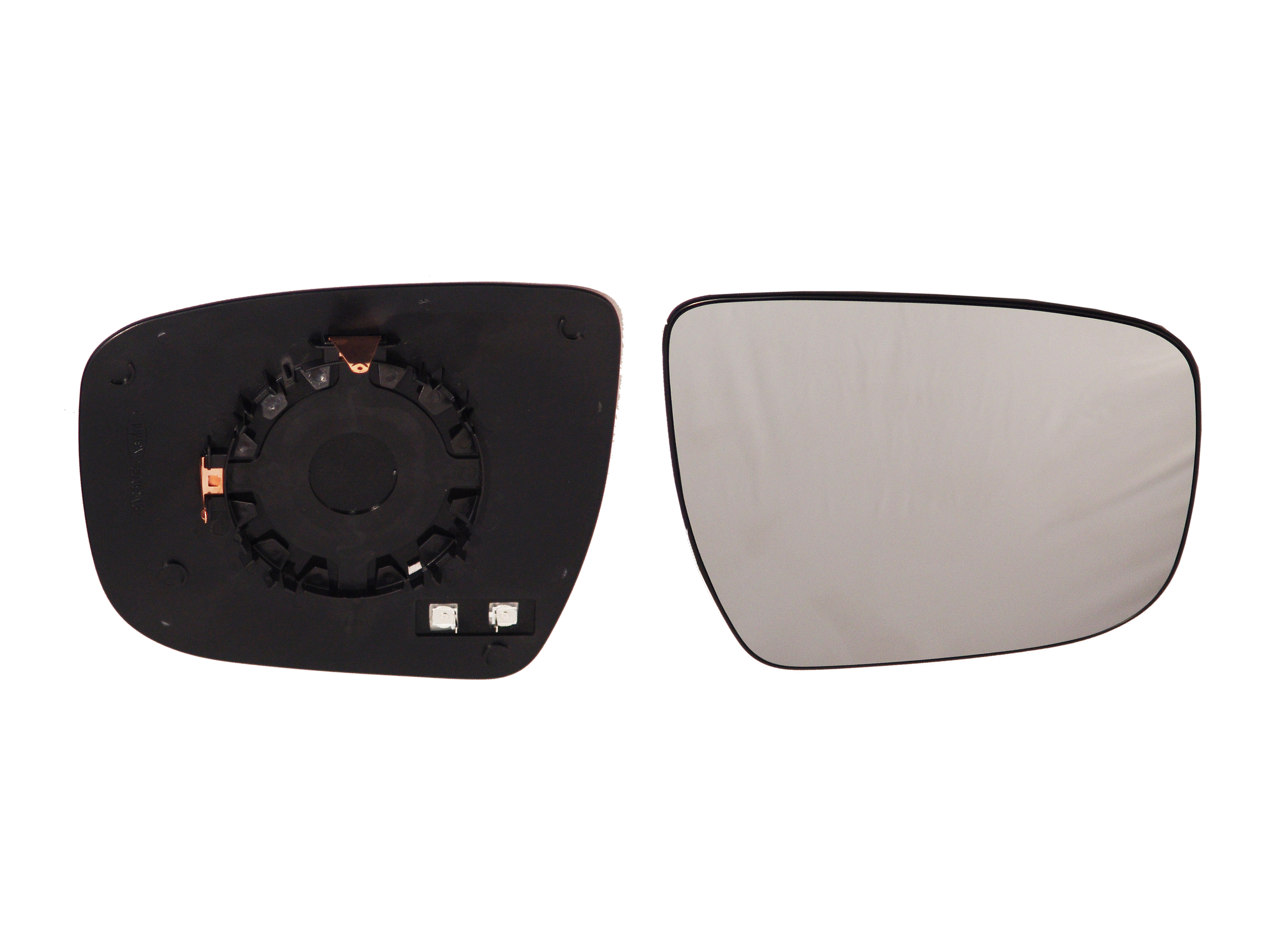 ALKAR Spejlglas, udvendig spejl 6432624 højre for NISSAN