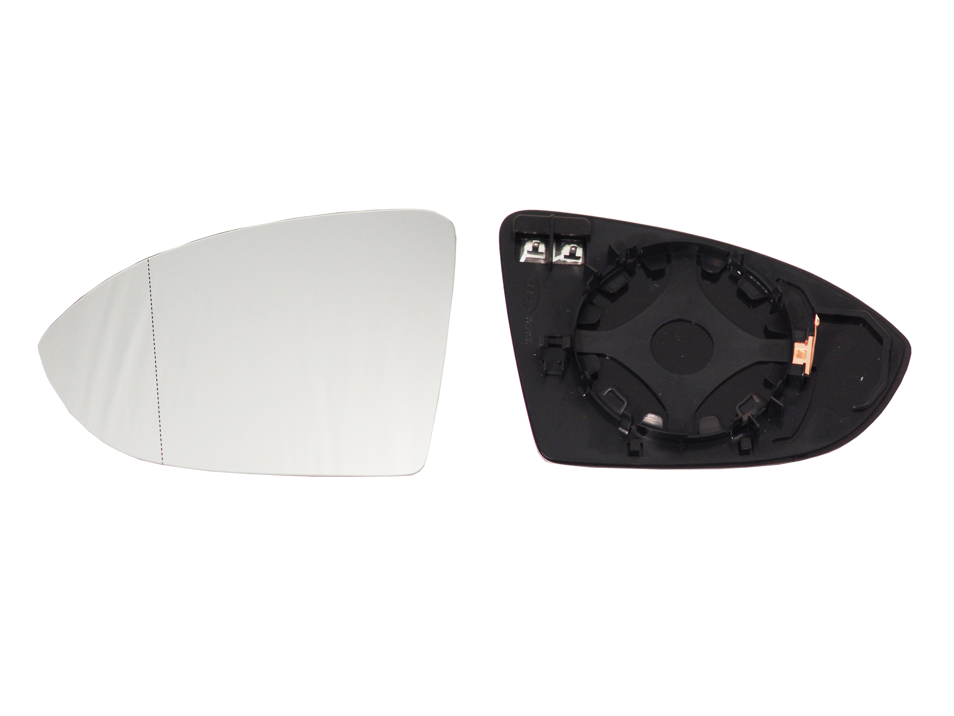 ALKAR Spejlglas, udvendig spejl 6471184 venstre for VW