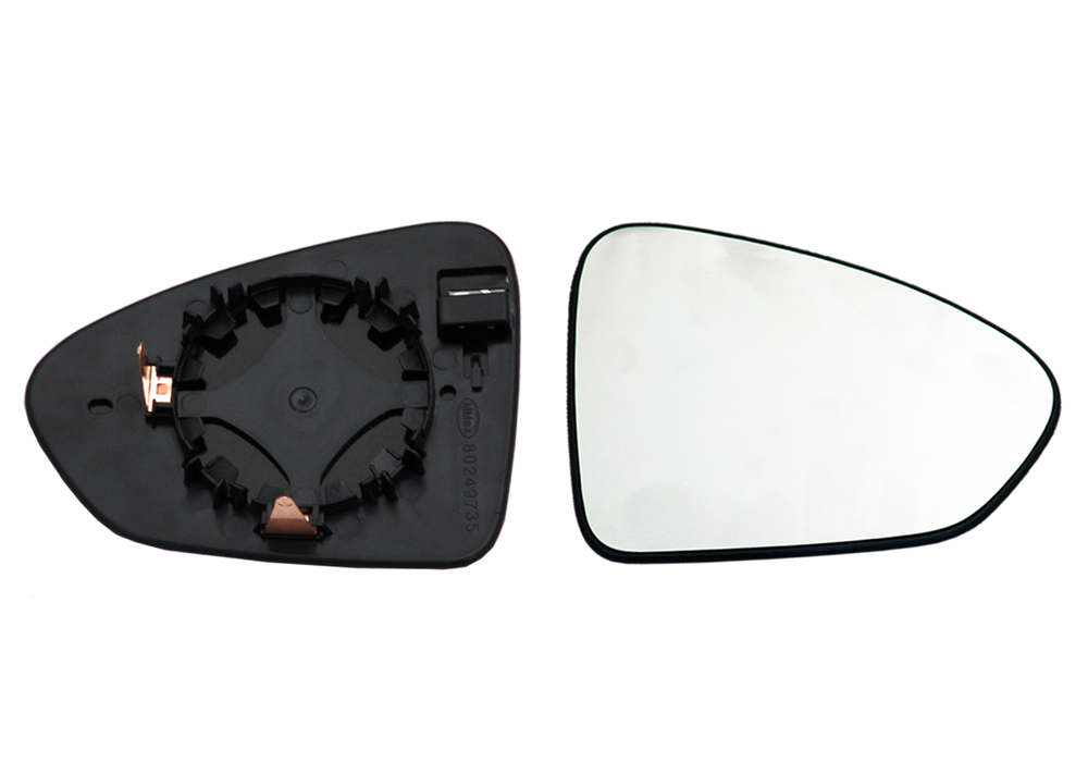 ALKAR Spejlglas, udvendig spejl 6432497 højre for FIAT