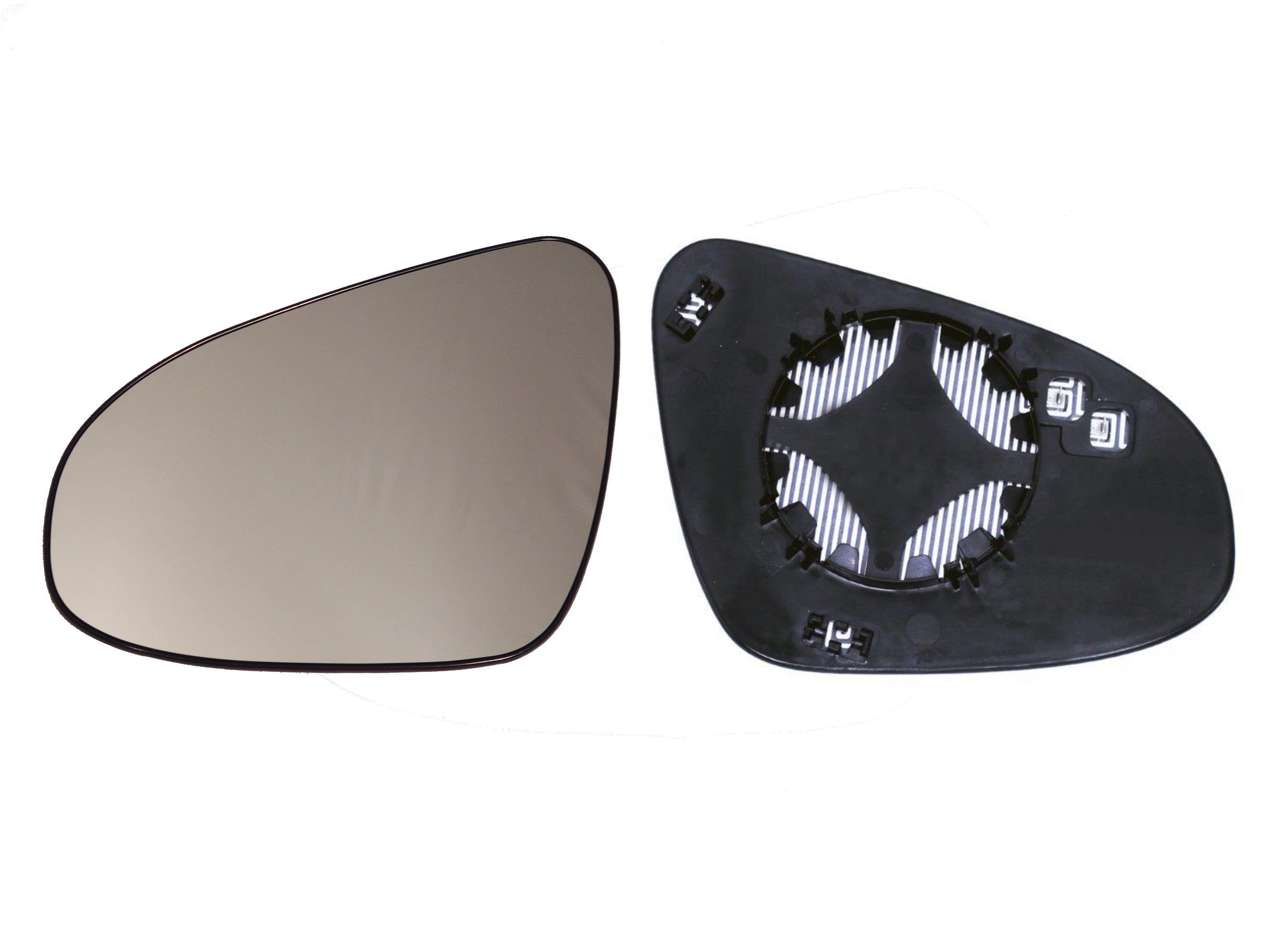 ALKAR Spejlglas, udvendig spejl 6431304 venstre for TOYOTA