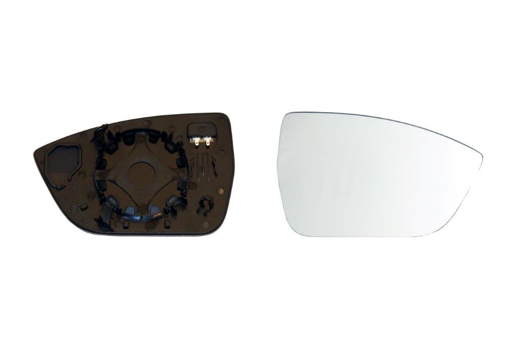 ALKAR Spejlglas, udvendig spejl 6432094 højre for SEAT