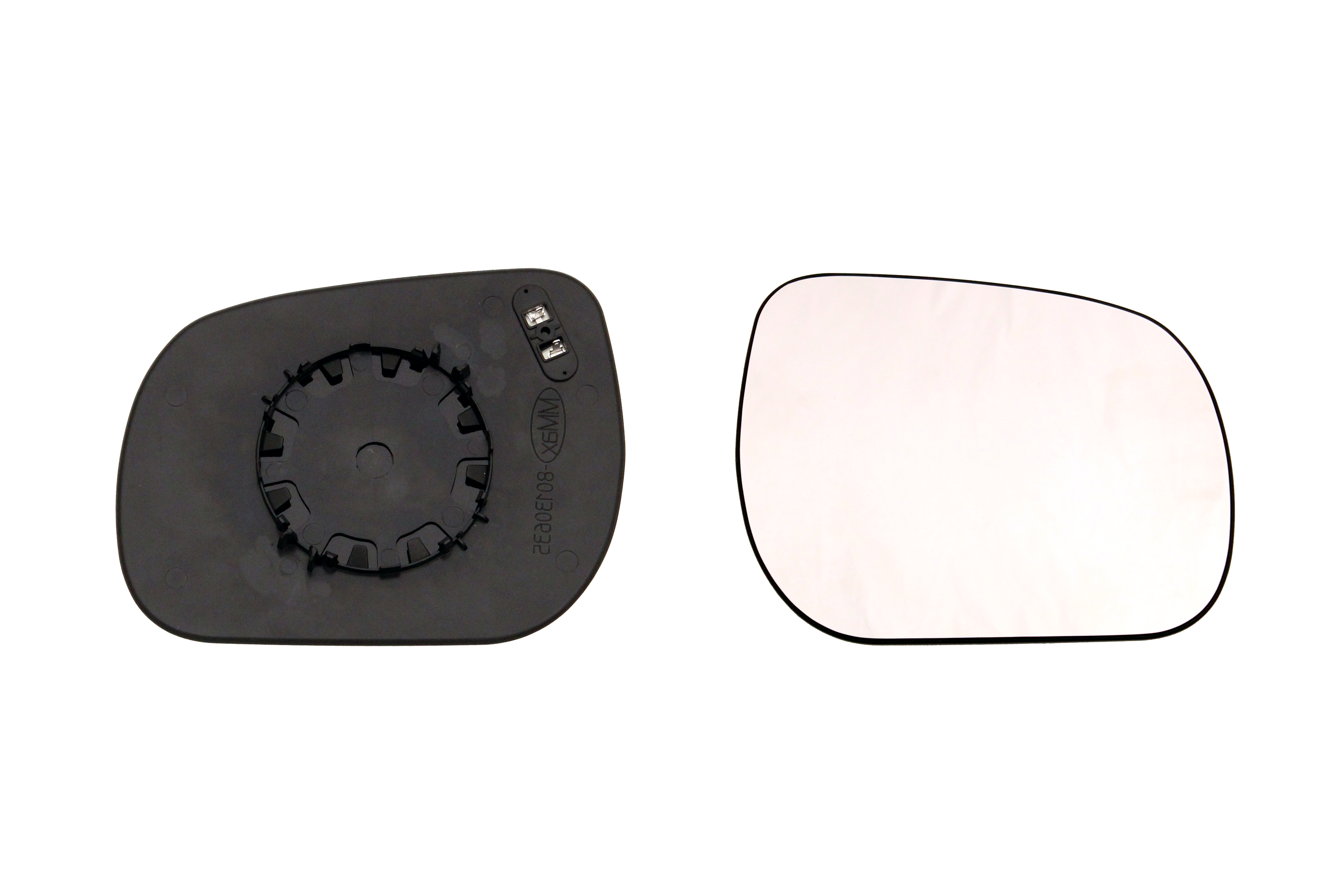 ALKAR Spejlglas, udvendig spejl 6432306 højre for TOYOTA