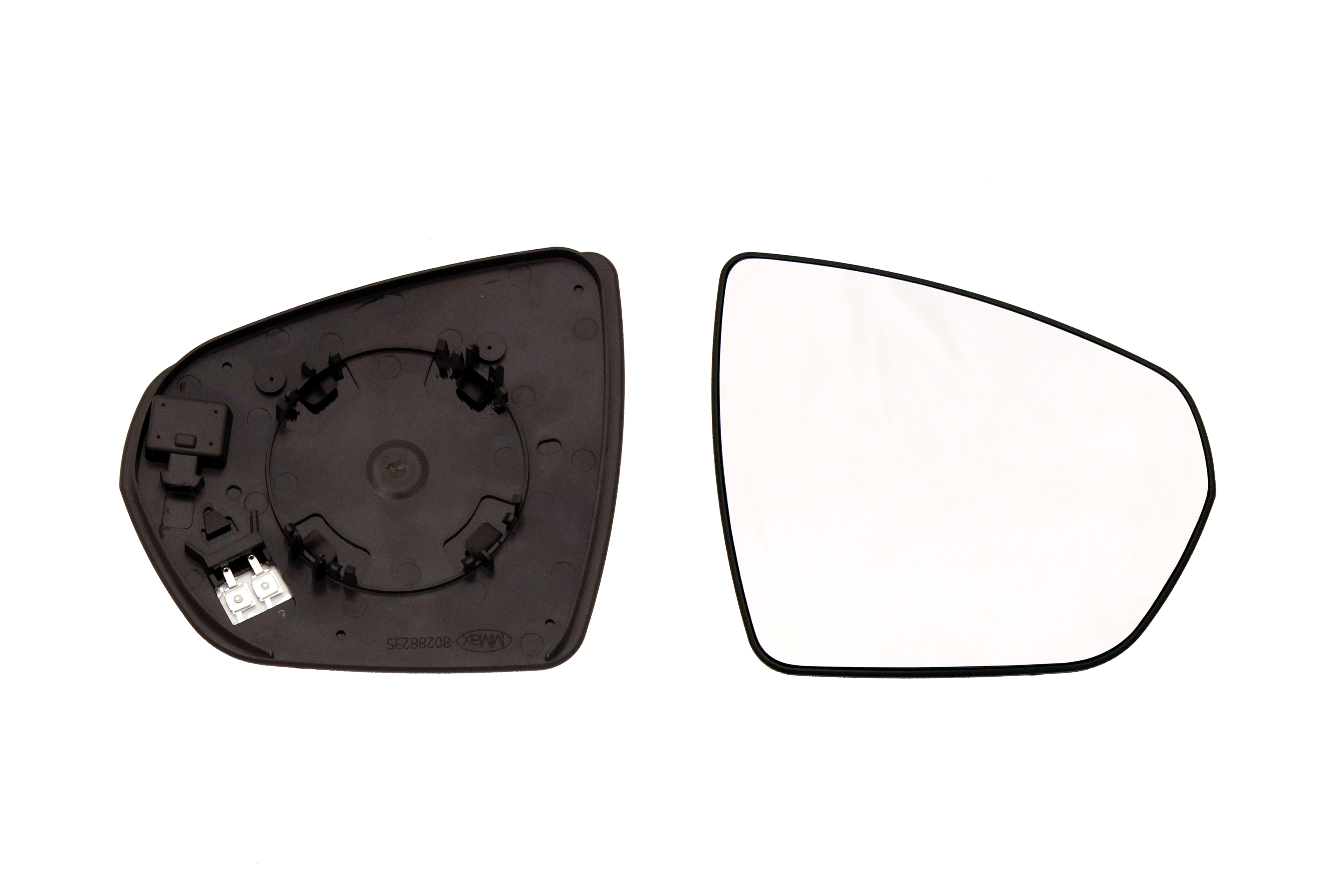 ALKAR Spejlglas, udvendig spejl 6432882 højre for PEUGEOT