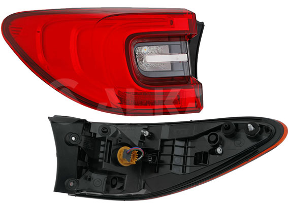 ALKAR Baglygte 2007330 LED venstre for RENAULT