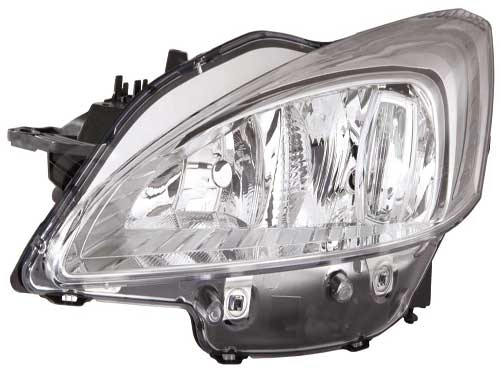 ALKAR Forlygte 2741278 H7/H7 venstre for PEUGEOT