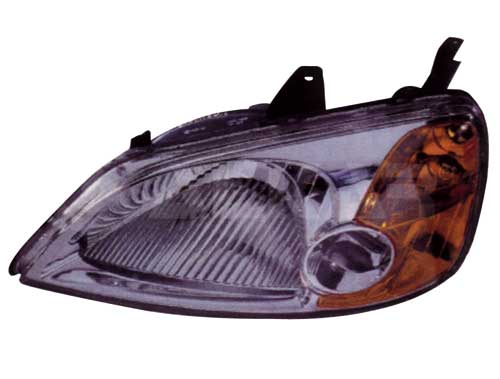 ALKAR Forlygte 2741941 W21W venstre for HONDA