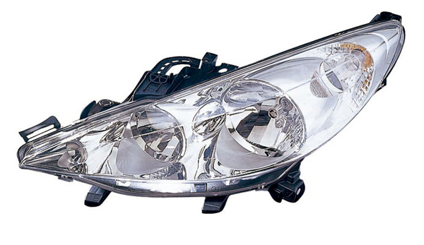 ALKAR Forlygte 2752283 H7 højre for PEUGEOT