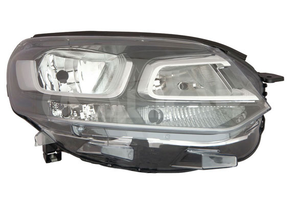 ALKAR Forlygte 2752971 W21W højre for CITROËN