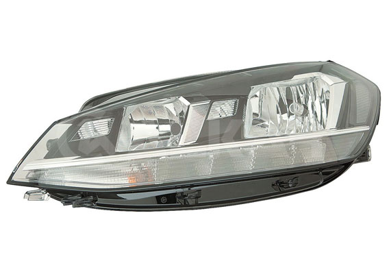 ALKAR Forlygte 2795137 WY21W venstre for VW