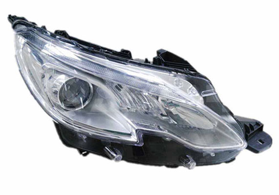 ALKAR Forlygte 2746864 H7/H7 højre for PEUGEOT