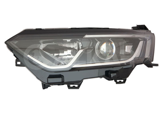 ALKAR Forlygte 2755756 H7/H7 venstre for RENAULT