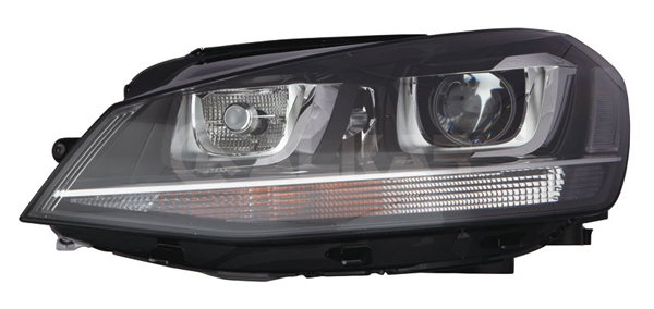 ALKAR Forlygte 2761137 H21W venstre for VW