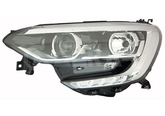 ALKAR Forlygte 2791228 H7/H7 venstre for RENAULT