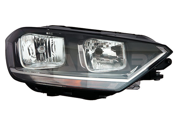 ALKAR Forlygte 2792137 H21W højre for VW
