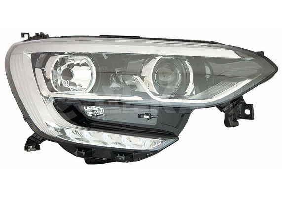 ALKAR Forlygte 2792228 H7/H7 højre for RENAULT