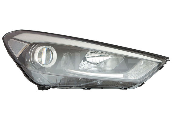 ALKAR Forlygte 2756632 H7 højre for HYUNDAI