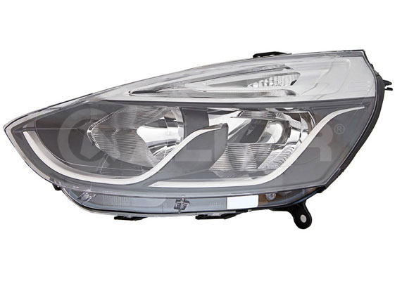 ALKAR Forlygte 2785187 H7 venstre for RENAULT