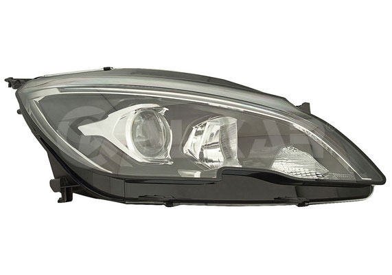 ALKAR Forlygte 2752296 H7/H7 højre for PEUGEOT