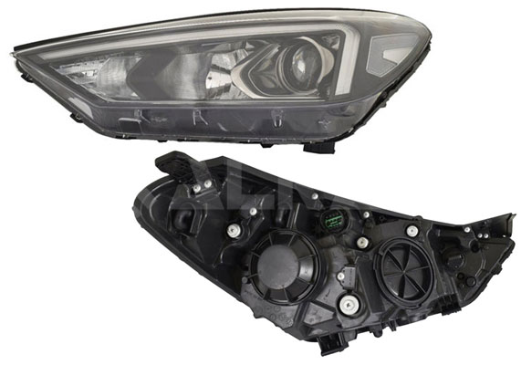 ALKAR Forlygte 2761632 HB3 venstre for HYUNDAI