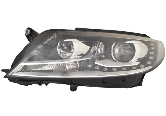 ALKAR Forlygte 2787118 H7 venstre for VW
