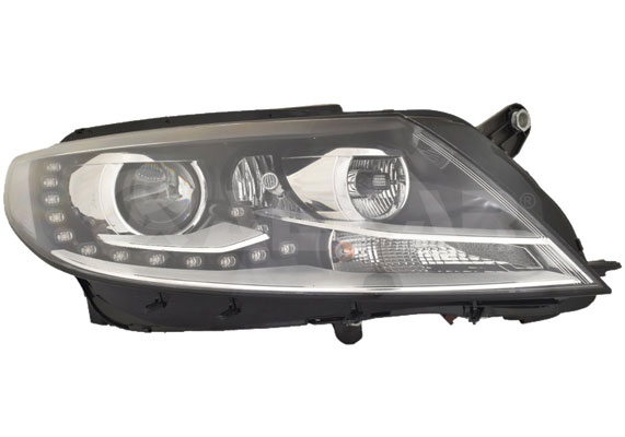 ALKAR Forlygte 2788118 H7 højre for VW