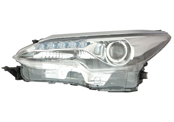 ALKAR Forlygte 2741044 WY21W venstre for TOYOTA
