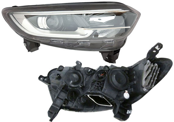 ALKAR Forlygte 2742330 PY21W højre for RENAULT