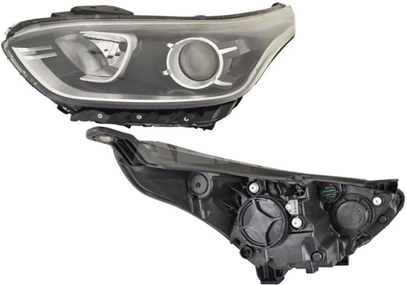 ALKAR Forlygte 2781968 HB3 venstre for KIA