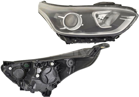 ALKAR Forlygte 2782968 HB3 højre for KIA