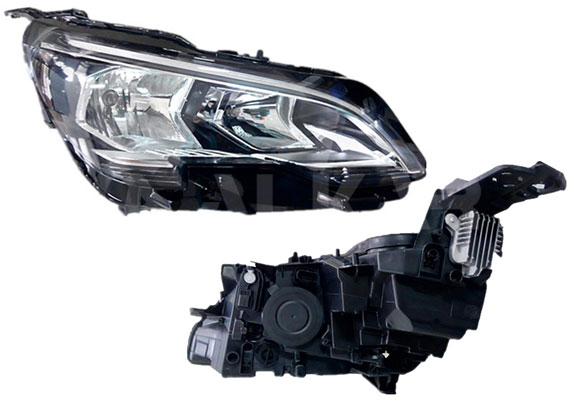 ALKAR Forlygte 2707854 HB3 venstre for PEUGEOT