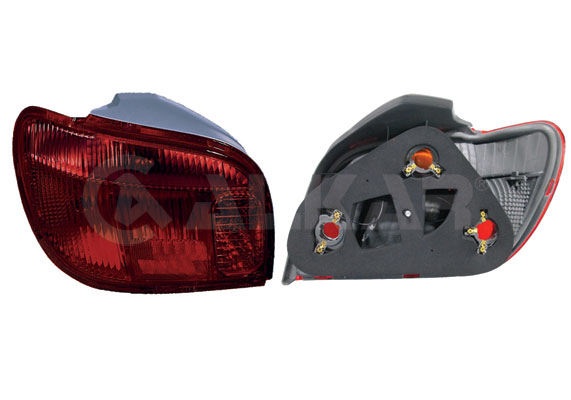 ALKAR Baglygte 2211268 W21/5W venstre for TOYOTA
