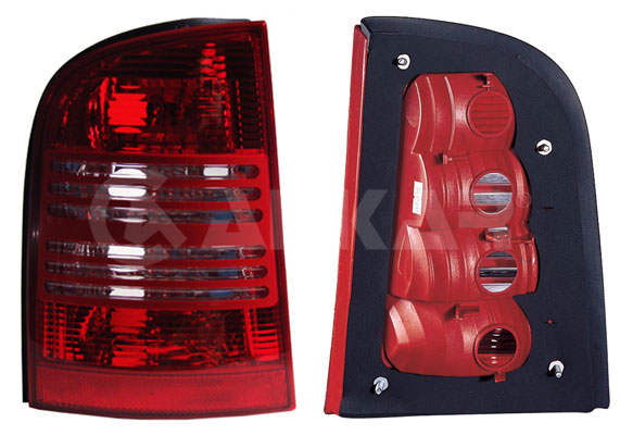 ALKAR Baglygte 2211521 PY21W venstre for SKODA