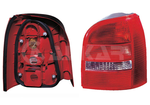 ALKAR Baglygte 2222505 højre for AUDI