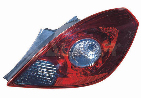 ALKAR Baglygte 2210421 PY21W højre for OPEL