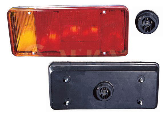 ALKAR Baglygte 2215973 R5W venstre for FIAT PEUGEOT