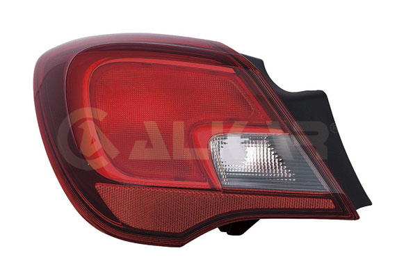 ALKAR Baglygte 2221421 PY21W venstre for OPEL