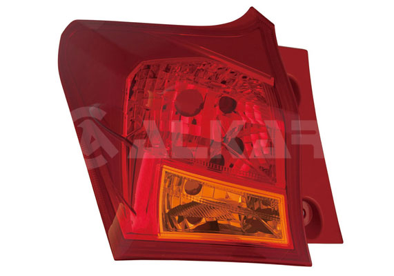 ALKAR Baglygte 2001034 W16W venstre for TOYOTA