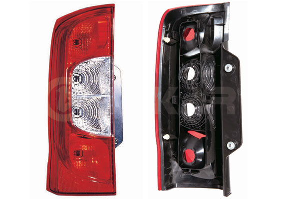 ALKAR Baglygte 2201351 P21/4W venstre for CITROËN FIAT PEUGEOT