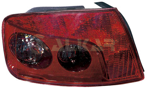 ALKAR Baglygte 2202740 PY21W højre for PEUGEOT