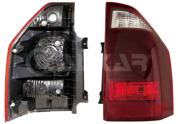 ALKAR Baglygte 2212020 W21W højre for MITSUBISHI