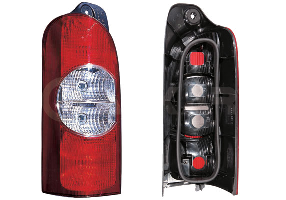 ALKAR Baglygte 2221751 PY21W venstre for OPEL NISSAN RENAULT