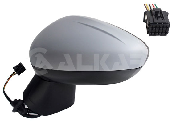 ALKAR Sidespejl 6139835 venstre for OPEL