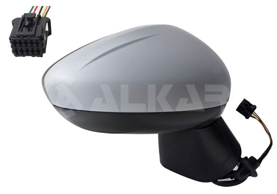 ALKAR Sidespejl 6140835 højre for OPEL