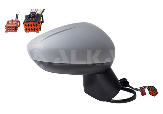 ALKAR Sidespejl 6144835 højre for OPEL