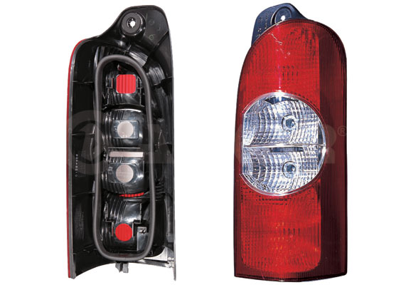 ALKAR Baglygte 2222751 PY21W højre for OPEL NISSAN RENAULT