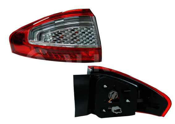ALKAR Baglygte 2231378 PY21W venstre for FORD