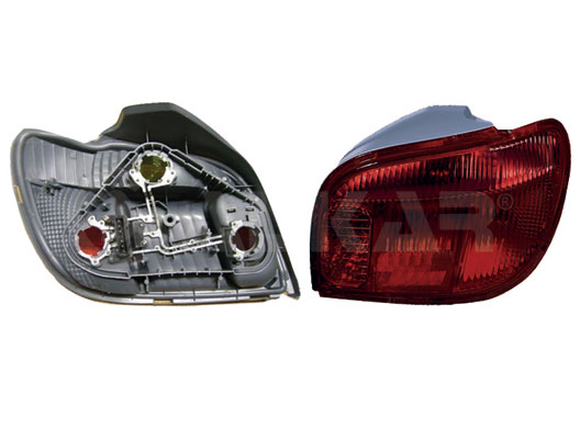 ALKAR Baglygte 2232268 højre for TOYOTA